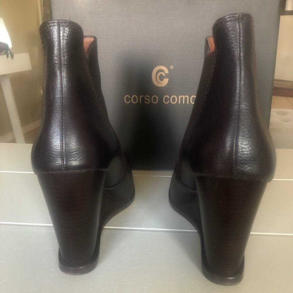 Corso Como Ankle Wedge Booties - image 4